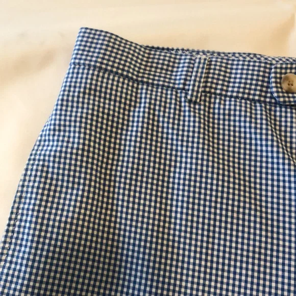 Mens Peter Millar gingham check shorts - Picture 3 of 5